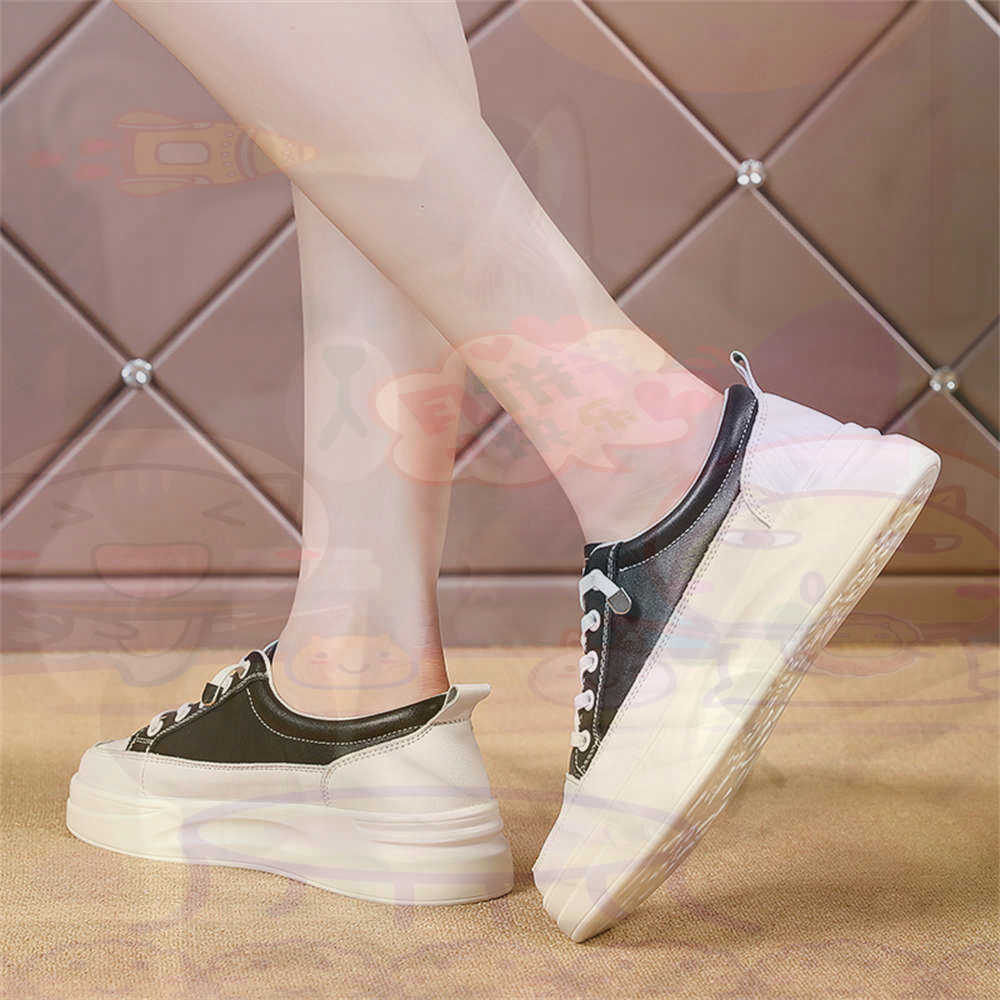 Women Formal Wear Shop - Lace-up Chunky Loafers Woman Skateboarding Sports