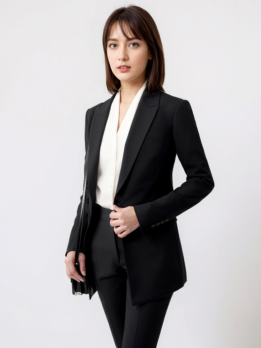Women Formal Wear Blazers - Women Suits Set Blazer Pant Office
