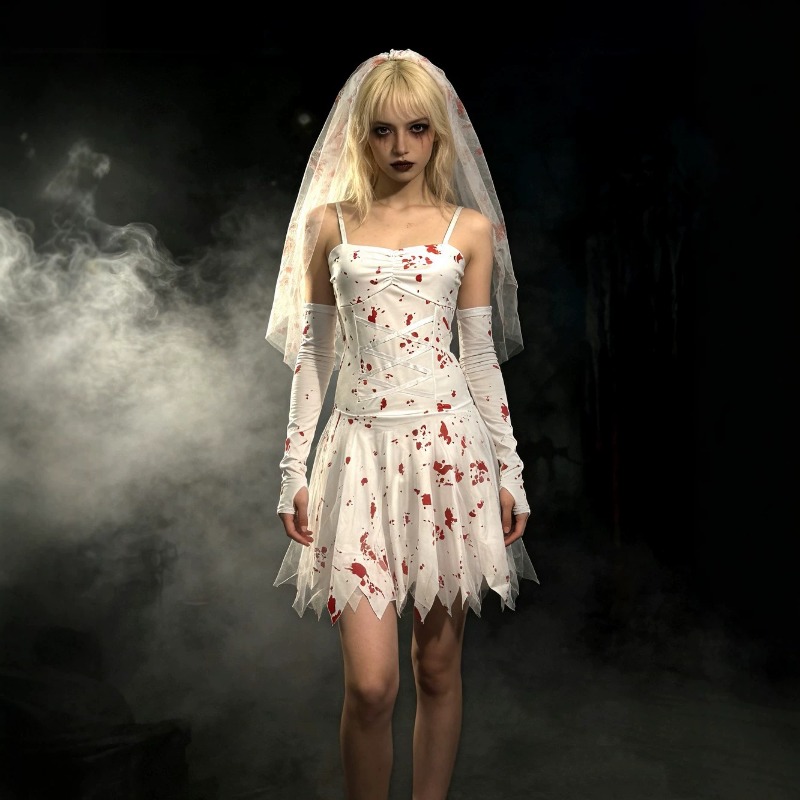 Women'S Formal Wear For Wedding - The Ghost Bride Cosplay Vampire Costume