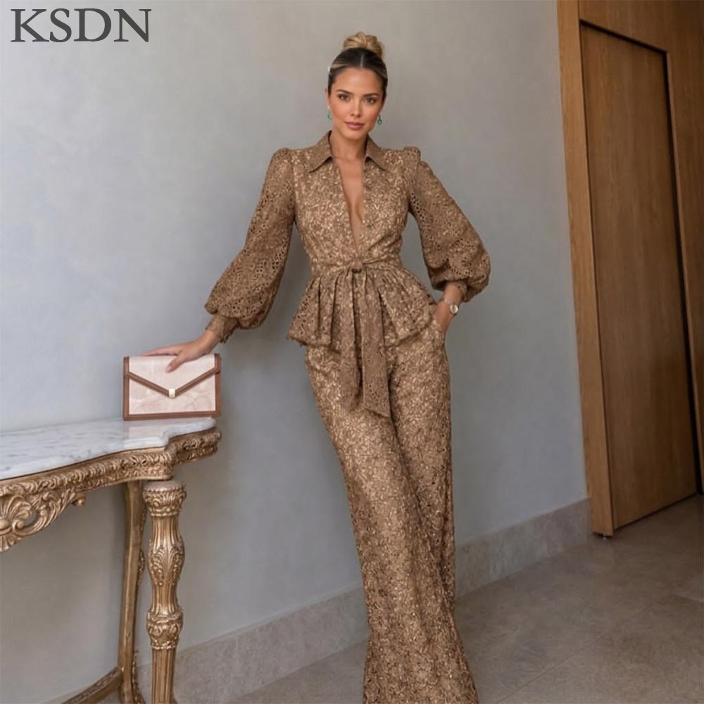 Exquisite Lace Evening Dresses - đánh giá và giá Women Formal Wear Belt