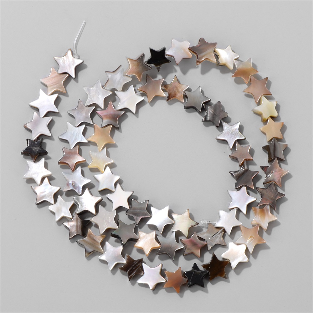 8/10/12mm Star Shape Black Gra - đánh giá và giá Pearl Earring Stud