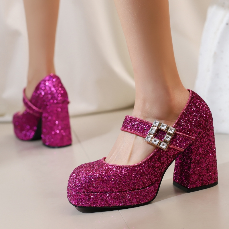 Women's Block High Heels Mary  - đánh giá và giá Women'S Formal Wear For Wedding