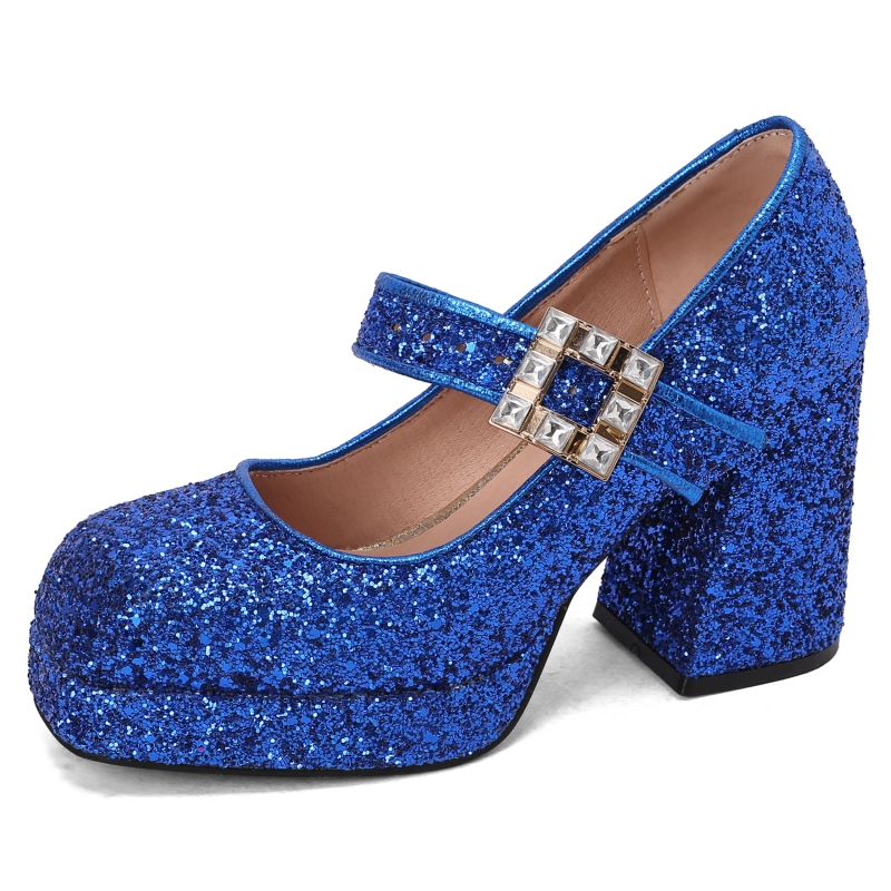 Women's Block High Heels Mary  - đánh giá và giá Women'S Formal Wear For Wedding