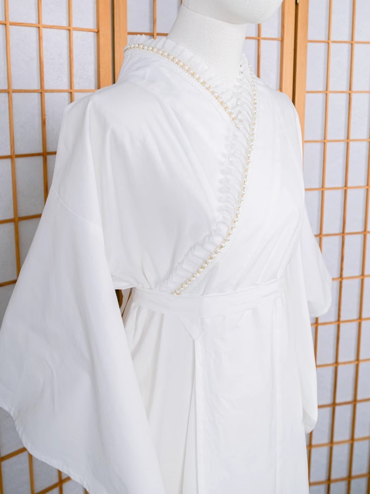 Lace-Trimmed Kimono Undergarme - đánh giá và giá Women'S Formal Traditional Wear