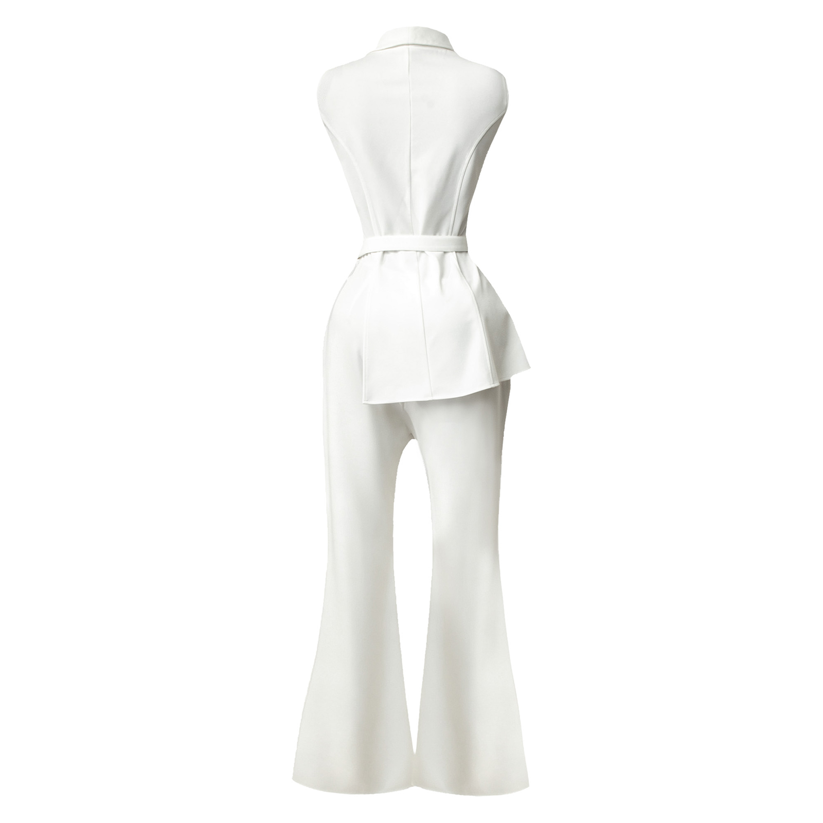Women Sleeveless Lapel V-neck  - đánh giá và giá Women Formal Wear Shop