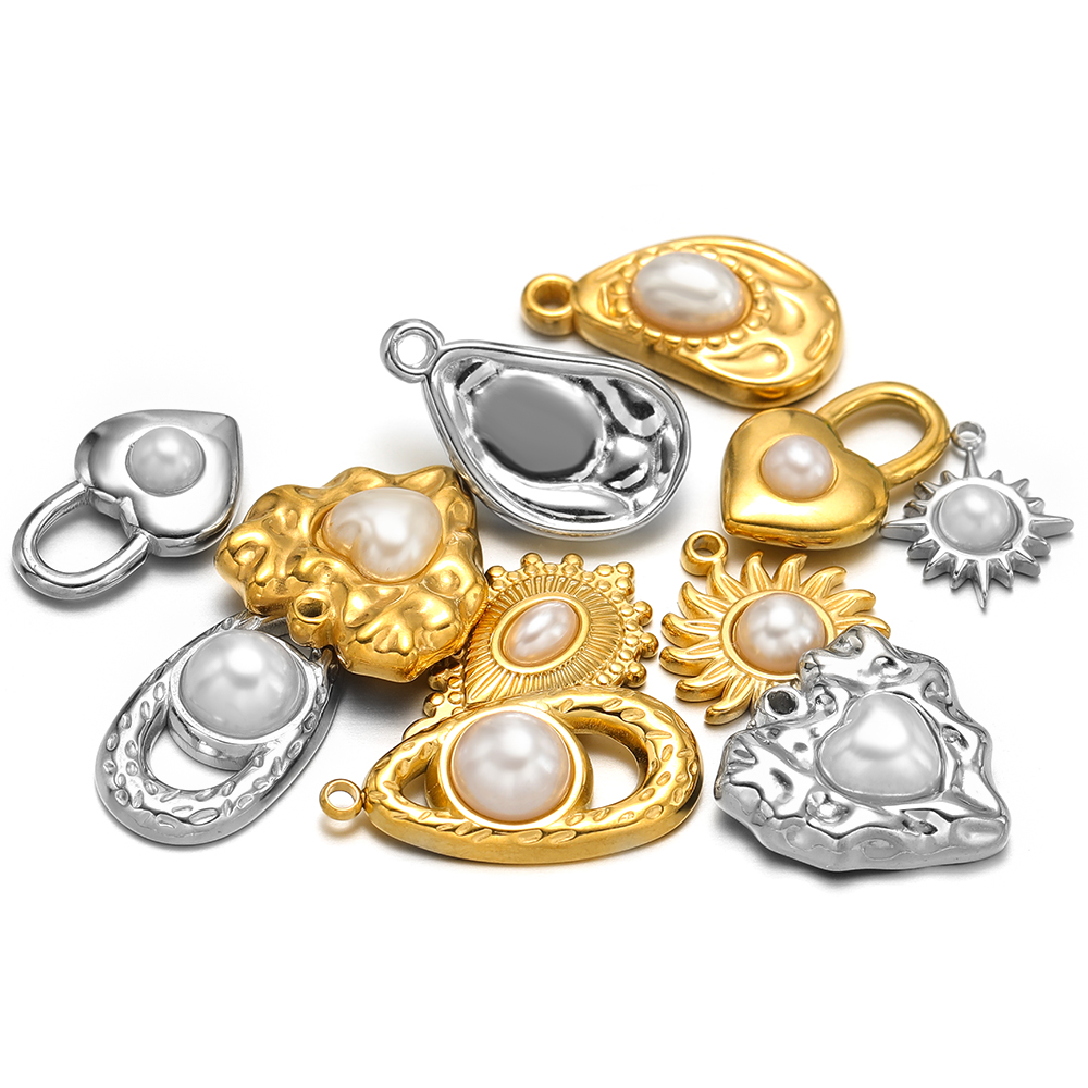 5pcs Stainless Steel Imitation - đánh giá và giá Pearl Earring Stud
