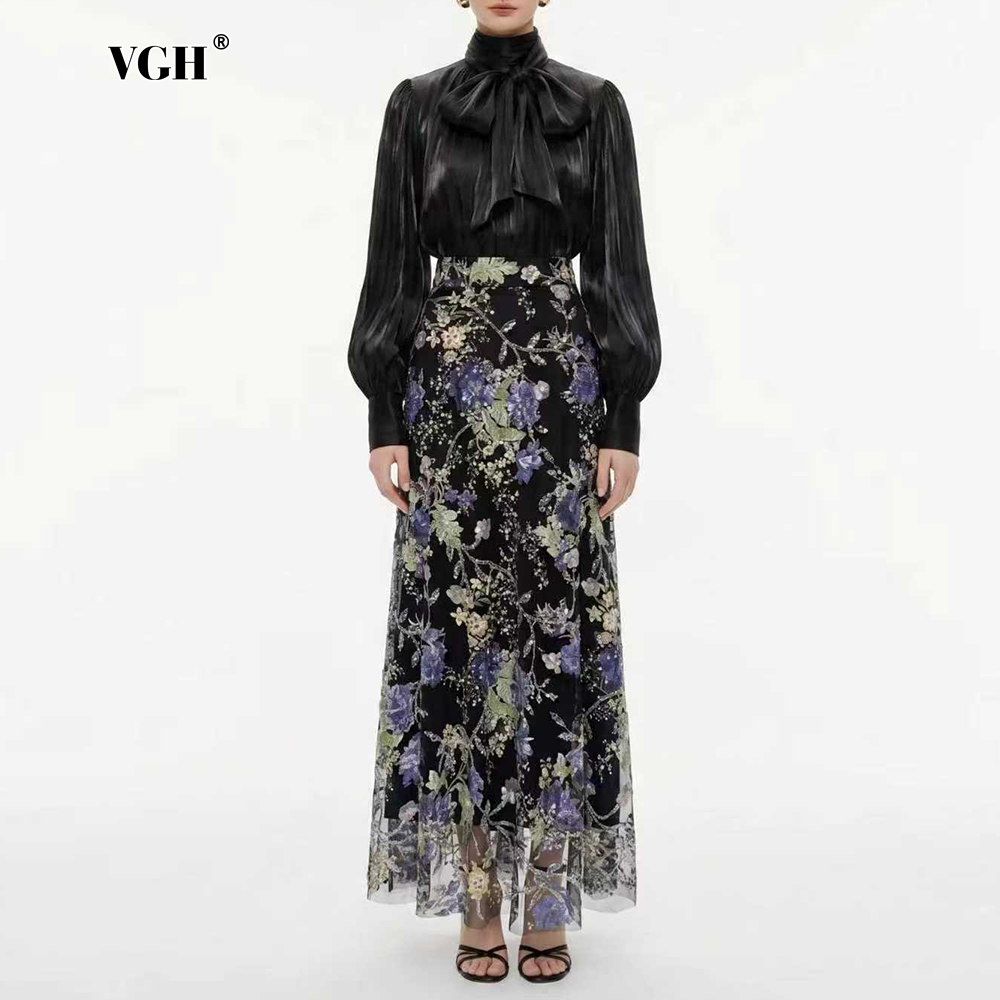 VGH Elegant Chic Black Floral  - đánh giá và giá Women'S Elegant Formal Wear