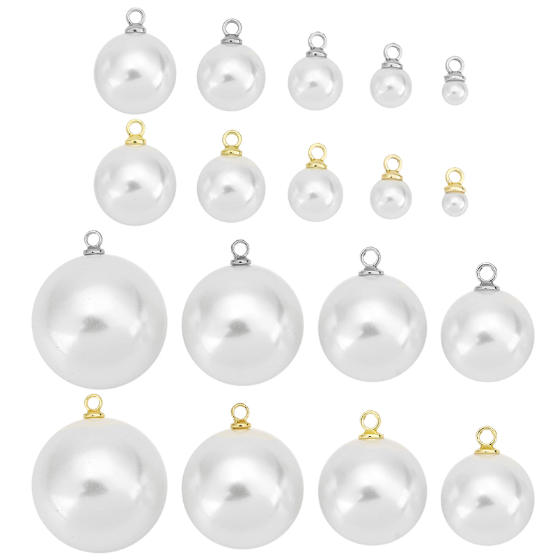 20pcs Imitation Pearl Beads Ea - đánh giá và giá Pearl Earring Stud
