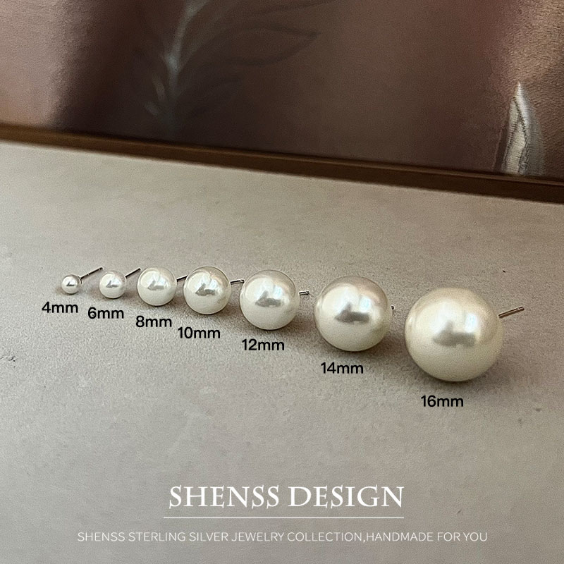 Imitation Pearl Stud wedding E - đánh giá và giá Pearl Earring Stud