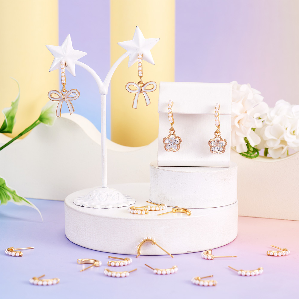 30pcs Brass Stud Earring Findi - đánh giá và giá Pearl Earring Stud