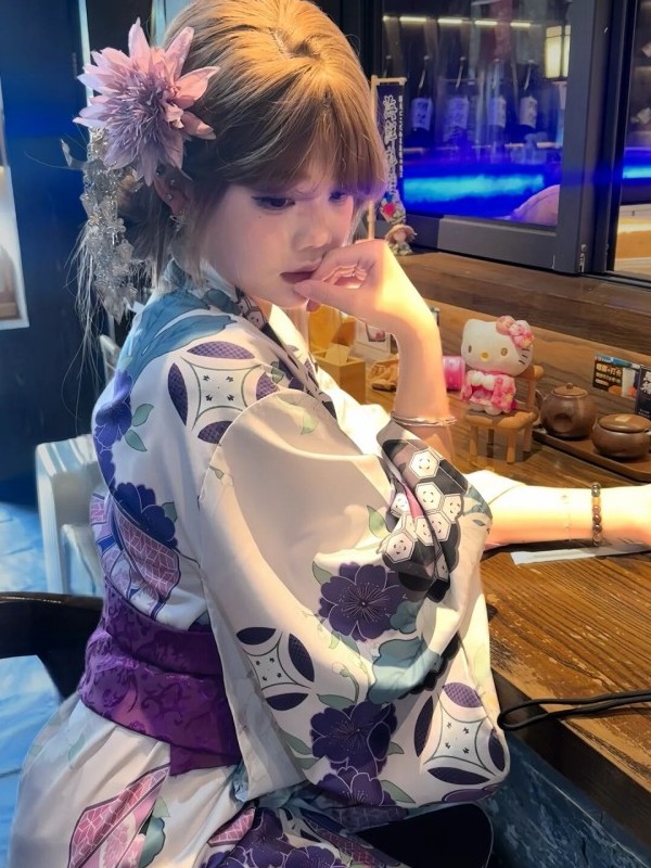 Traditional Purple Kimono Bath - đánh giá và giá Women'S Formal Traditional Wear