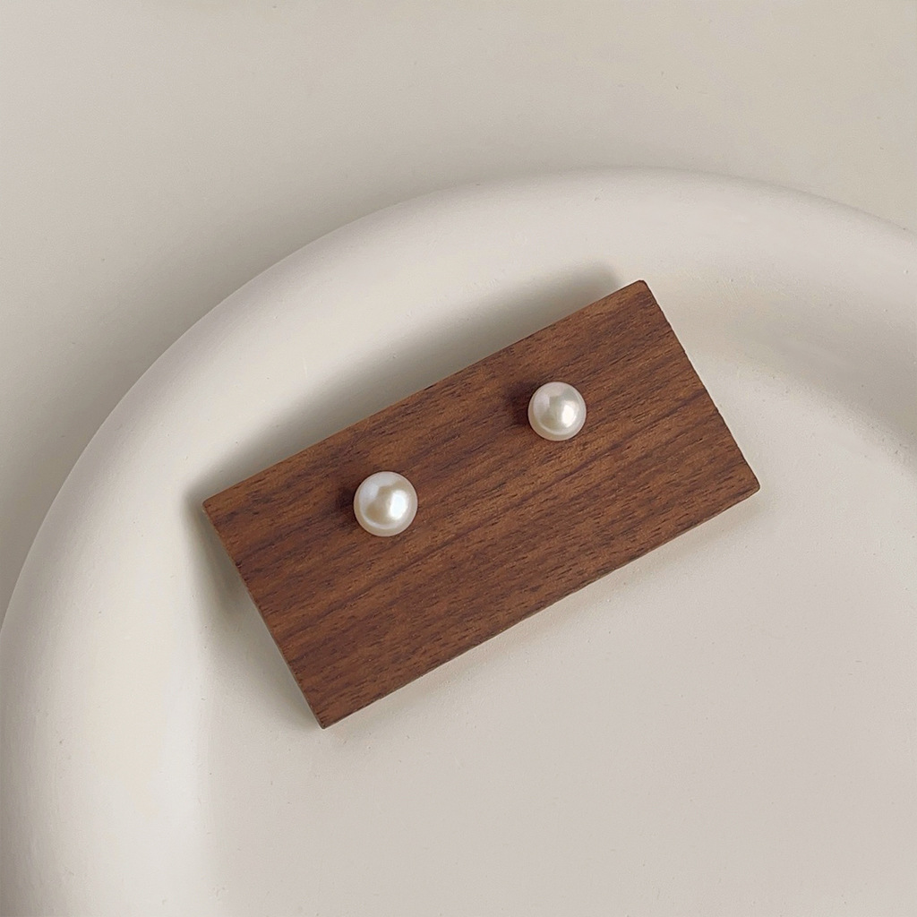 DIY accessories Personality sm - đánh giá và giá Pearl Earring Stud
